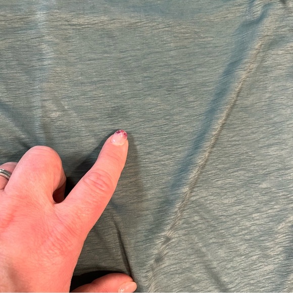 Lululemon Women's Set The Course Open Back Tank Frosted Pine green no size tag - Picture 2 of 7